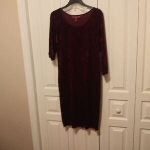 Red bodycon 1xl dress